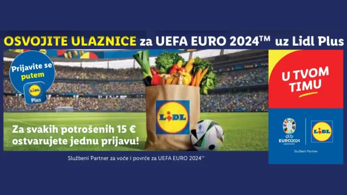 Lidl nagradna igra za EURO 2024