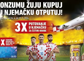 Ožujsko nagradna igra za EURO 2024: U Konzumu Žuju kupuj pa u Njemačku otputuj!