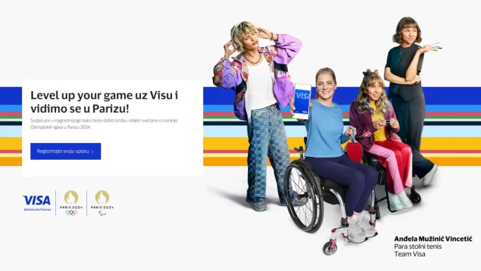 VISA nagradna igra za putovanje na Olimpijske igre Pari 2024