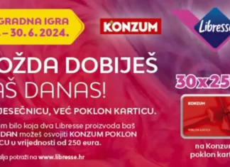 Libresse nagradna igra u Konzumu: Možda dobiješ baš danas!