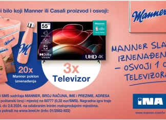 Manner nagradna igra na INA-i za televizore