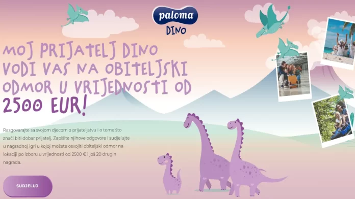 Besplatna Paloma nagradna igra: Osvoji obiteljsko putovanje!