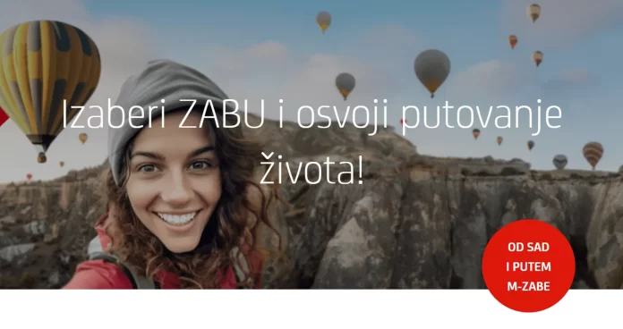ZABA nagradna igra 2024: Izaberi ZABU i osvoji putovanje života! ZABA nagradna igra 2024 za puno putovanja