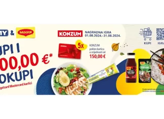 Nestle nagradna igra: Thomy i Maggi kupi i 7.000 eura pokupi! Nestle nagradna igra u Konzumu za 7000 eur