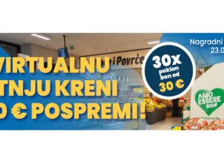 EUROSPIN nagradni natječaj: U virtualnu šetnju kreni i 30 EUR pospremi!