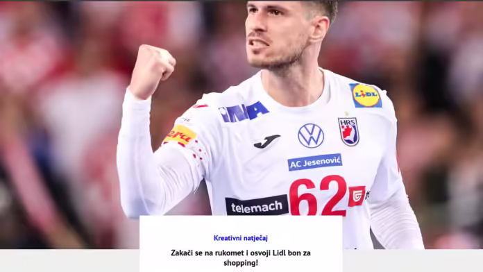 Lidl kreativni natječaj: Zakači se na rukomet i osvoji Lidl bon!