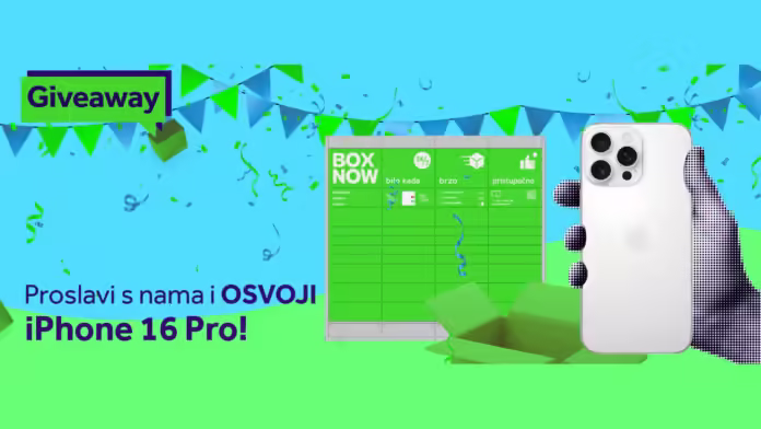 BOX NOW nagradna igra: 3 godine BOX NOW
