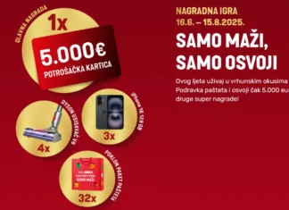 Podravka nagradna igra: Samo maži, samo osvoji!