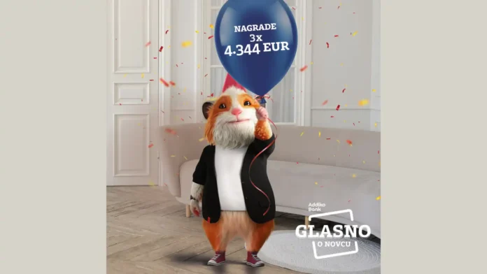 Addiko Bank nagradna igra: Gdje se slavi, tu je i glasno!