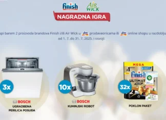 Finish nagradna igra: Za savršeno čist i mirisan dom