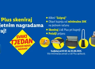 Lidl nagradna igra: Lidl Plus skeniraj i u ljetnim nagradama uživaj