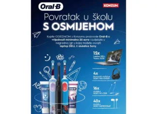 Oral-B nagradna igra 2025: Povratak u školu S OSMIJEHOM
