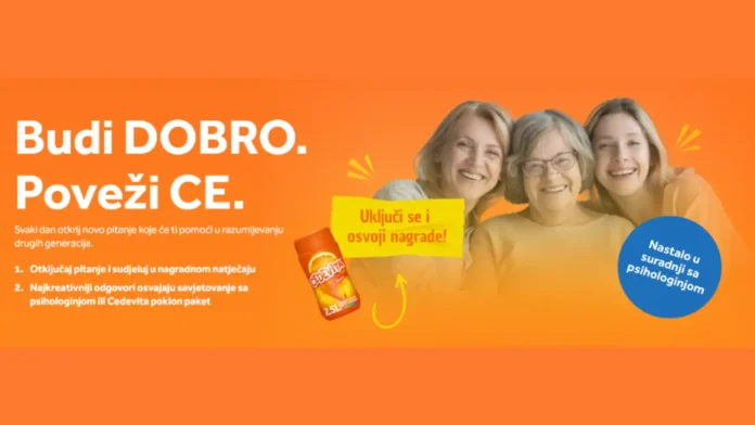 Cedevita nagradni natječaj: Budi DOBRO. Poveži CE.