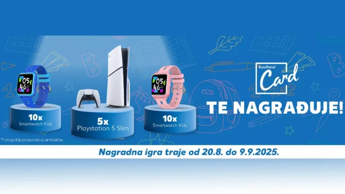 Kaufland nagradna igra: Card te nagrađuje - Back to school
