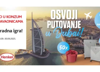 Henkel nagradna igra: Kupuj u Konzumu i osvoji putovanje u Dubai