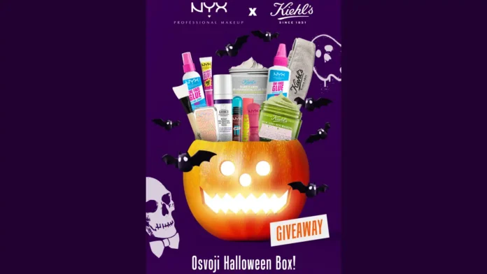 Kiehl's nagradni natječaj 2025: NYX x Kiehl's Halloween Box