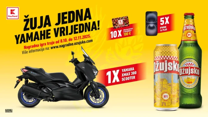 Ožujsko nagradna igra 2025: Žuja jedna Yamahe vrijedna!