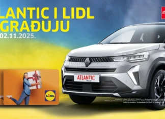 ATLANTIC i Lidl nagradna igra 2025 za automobil Renault Captur