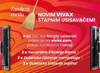 Vivax nagradni natječaj: Zamijeni metlu novim štapnim usisavačem