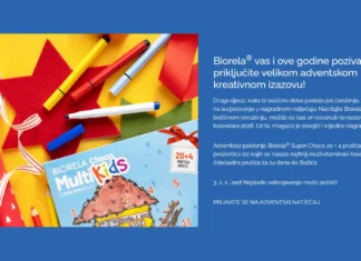 Biorela nagradni natječaj 2025: Biorela Choco Kids adventski kalendar 2026.