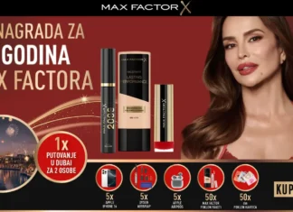 Max Factor nagradna igra 2025: 116 nagrada za 116 godina