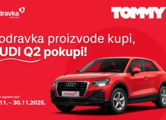 Podravka nagradna igra u Tommyu za automobil Audi Q2