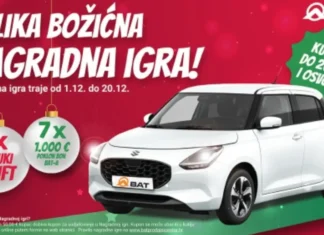 BAT nagradna igra 2025: AUTO IZ BAT-a pod vaš bor!