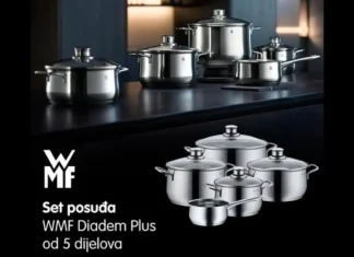 Mall.hr nagradni natječaj za WMF Diadem Plus 5-dijelni set posuđa