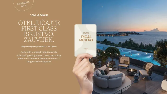Besplatna Valamar nagradna igra za doživotni godišnji odmor!