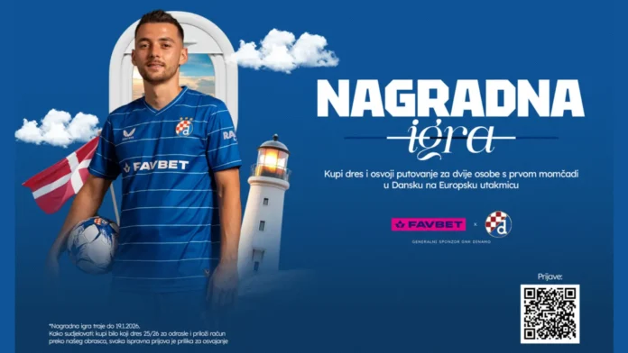 Nagradna igra u kojoj te Dinamo i Favbet te vode u Dansku