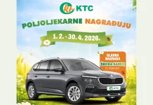 KTC Poljoljekarne nagradna igra 2026 za automobil ŠKODA Kamiq