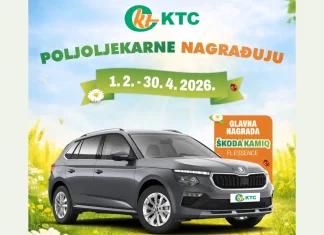 KTC Poljoljekarne nagradna igra 2026 KTC Poljoljekarne nagradna igra 2026 za automobil ŠKODA Kamiq