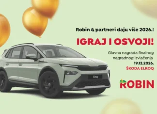 Robin nagradna igra 2026 za automobil Škoda Elroq