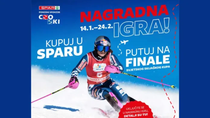 Spar nagradna igra 2026 za putovanje na finale skijaškog kupa