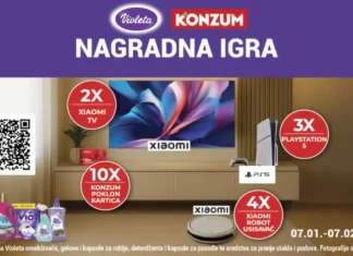 Violeta nagradna igra u Konzumu