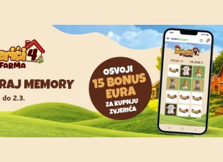 MultiPlusCard nagradna igra: Zaigraj i osvoji bonus eure za kupnju zvjerića