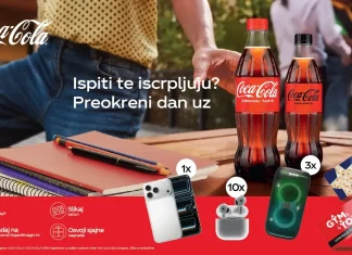 Coca-Cola nagradna igra : iPhone, zvučnik, slišalice, Cinestar poklon