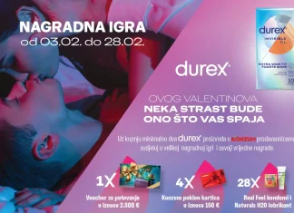 Durex nagradna igra 2026: Osvoji vrijedno putovanje