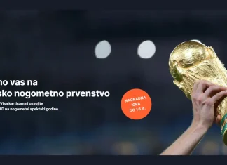 Erste nagradna igra uz Visa kartice za Svjetsko prvenstvo Fifa2026 Erste nagradna igra u kojoj uz Erste Visa kartice za putovanje na svjetsko nogometno prvenstvo FIFA2026