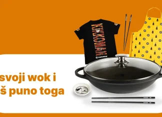 Kikkoman nagradna igra: Igraj i osvoji uz izbor broj jedan Kikkoman Kikkoman nagradna igra za 5 setova - wok i druge nagrade
