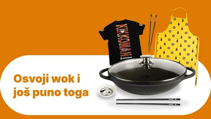 Kikkoman nagradna igra: Igraj i osvoji uz izbor broj jedan Kikkoman Kikkoman nagradna igra za 5 setova - wok i druge nagrade