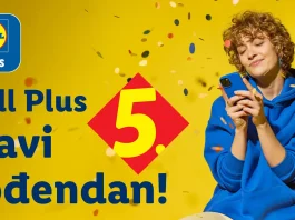 Lidl nagradna igra: Lidl Plus slavi 5. rođendan