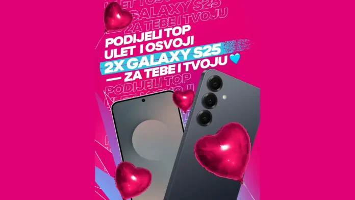 Nagradni natječaj Hrvatskog telekoma za dva mobitela Samsung S25