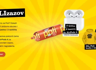 Poli nagradni natječa za Apple AirPods i Poli merch paketa