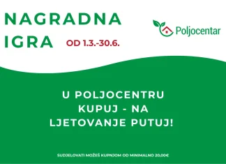 Poljocentar nagradna igra: U Poljocentru kupuj na ljetovanje putuj!
