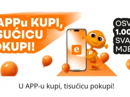 eKupi nagradna igra u App-u za 1.000 eura svaki mjesec