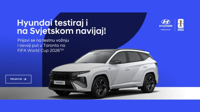 Hyundai testiraj i na Svjetskom nogomentom prvenstu 2026 navijaj!