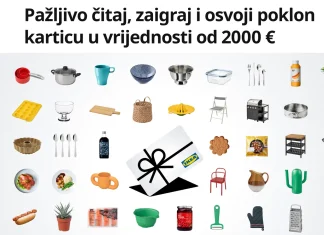 IKEA nagradna igra/natjecanje za IKEA poklon karticu u vrijednosti 2000 €