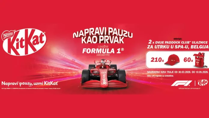 KITKAT nagradna igra: KitKat napravi pauzu kao prvak