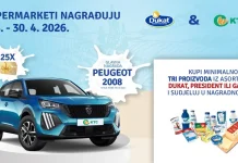 KTC nagradna igra 2026: Uz Dukat i KTC do automobila Peugeot 2008